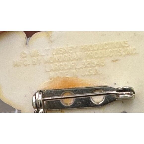 Vintage Walt Disney Productions Santa Mickey Mouse Pin - Picture 3 of 3